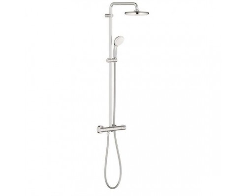 Душевая система GROHE Bau System 210, с термостатическим смесителем, хром (26699000)