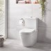 Унитаз напольный, готовый комплект, GROHE Euro Ceramic, альпин-белый