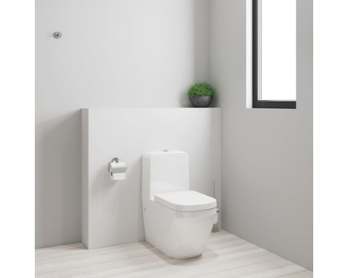Унитаз напольный, готовый комплект, GROHE Euro Ceramic, альпин-белый