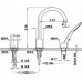 621520200 Teka Смеситель FOR на ванну 3 отверстия