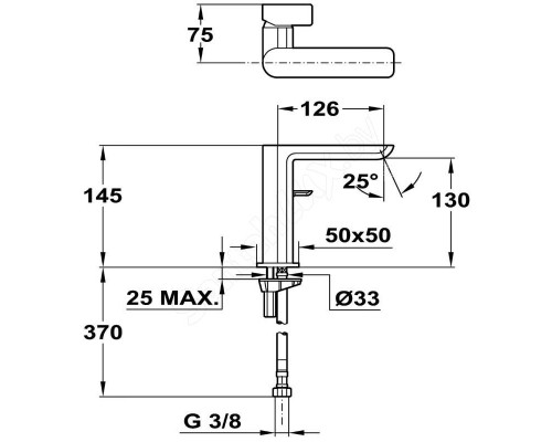 Смеситель для раковины TEKA Formentera 62.386.02.00