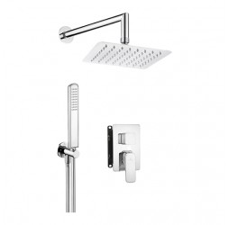Deante Hiacynt Душевая система скрытого монтажа, хром