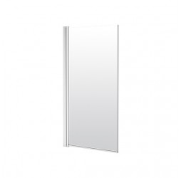 Deante Alpinia Штора на ванну, стекло прозрачное, 80х140 см