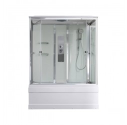 Душевая кабина Avacan V5017 AVA 170x90 стандарт, стекла прозрачные, профиль хром