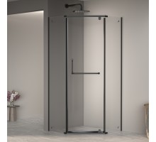 Душевой уголок, трапеция RGW PA-081 B прозрачное cтекло цвет профиля 6 мм 35088122-14