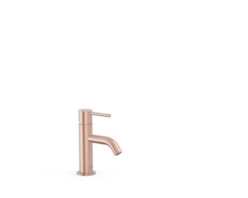 26290301OPM Tres Study смеситель для раковины однорычыжный, цвет матовое розовое золото