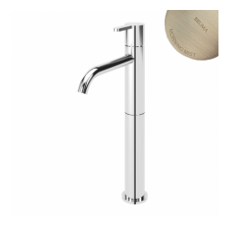 Смеситель для раковины высокий, настольный Leaf 167 002 0MM Morning Mist