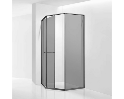 Душевой уголок RGW SV-82Gr "R" 90x90 33328299-310R стекло тонированный, профиль серый
