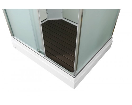 Душевая кабина AvaCan KD2911N AVA 110x90 без крыши, стекла матовые, профиль хром