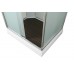 Душевая кабина AvaCan KD2911N AVA 110x90 без крыши, стекла матовые, профиль хром