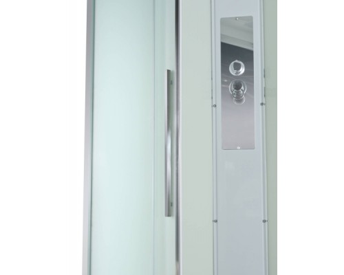 Душевая кабина AvaCan KD2911N AVA 110x90 без крыши, стекла матовые, профиль хром