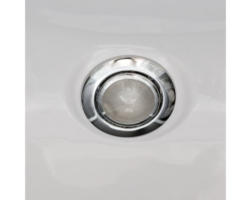 Душевая кабина AvaCan EM2710GM+EL AVA 100x100 с гидромассажем и электрикой, стекла с узором, профиль хром