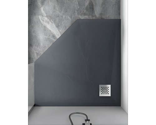 Душевой поддон трапеция STONE TRAY-G