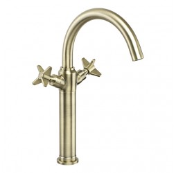 Deante Temisto Bronzo Смеситель для раковины высокий, латунь