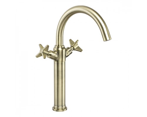 Deante Temisto Bronzo Смеситель для раковины высокий, латунь