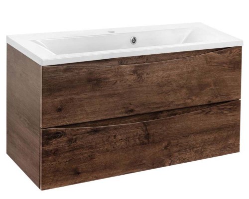 Тумба подвесная Vincea Mia 900 R.Wood VMC-2MA900RW