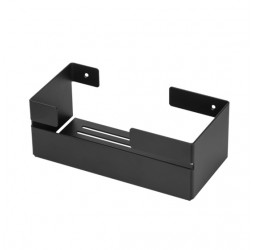 Deante Mokko Nero Держатель настенный высокий, черный