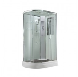 Душевая кабина Avacan A2812R AVA 120x80 правая, стандарт, стекла прозрачные, профиль хром