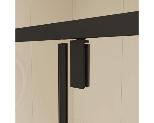 Душевой уголок RGW Classic CL-35-B 72093599-14, 90 х 90 см, стекло прозрачное, профиль черный