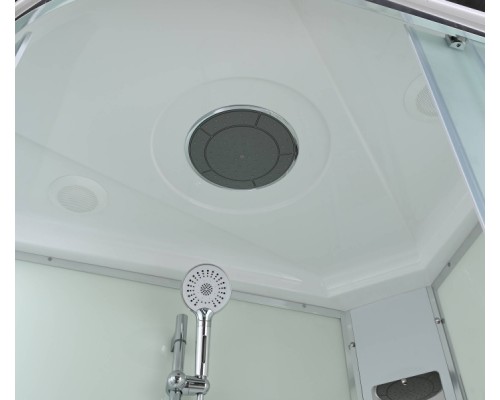Душевая кабина Avacan EM2812R AVA 120x80 правая, стандарт, стекла матовые, профиль хром