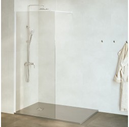 Душевую перегородку RGW WA-010-W неподвижное Walk In cтекло Прозрачное 8 мм 130*195