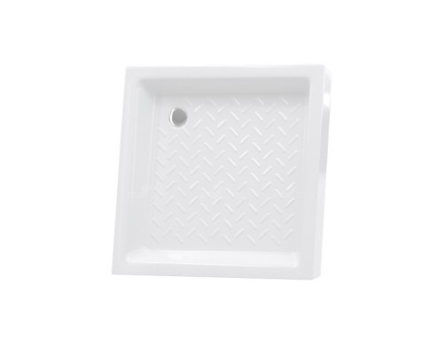 Поддон для душа квадратный керамический RGW CR белый Керамические cерия CER (80*80*100) 19170188-01