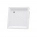 Поддон для душа квадратный керамический RGW CR белый Керамические cерия CER (80*80*100) 19170188-01