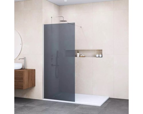 Душевая перегородка Walk-In RGW 110x195 WA-010 стекло тонированное, профиль хром