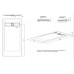 Душевой поддон Allen Brau Infinity 160x80 8.21006-PWM папирус