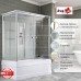 Душевая кабина AvaCan V5015 AVA 150x85 стандарт, стекла прозрачные, профиль хром