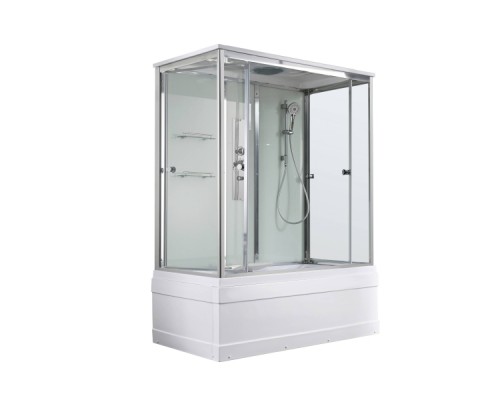 Душевая кабина AvaCan V5015 AVA 150x85 стандарт, стекла прозрачные, профиль хром