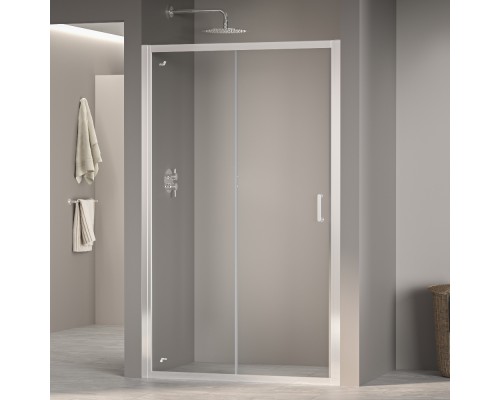 Раздвижная душевая дверь RGW PA-14 100*195 Шиншила стекло 6 мм 41081410-51