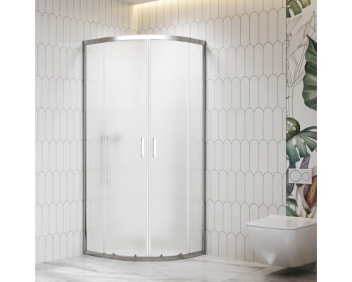 Душевой уголок RGW Classic CL-56 90x90 06095699-41 стекло рифленое, профиль хром