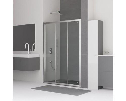 Раздвижная душевая дверь RGW CL-11 стекло прозрачное 4 мм цвет профиля хром 410911112-11