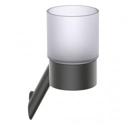 Deante Silia Titanium Стакан для щеток настенный, титан