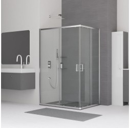 Душевой уголок, прямоугольный RGW CL-44 прозрачное стекло 5 мм цвет проф. хром 80*120*185 32094482-11
