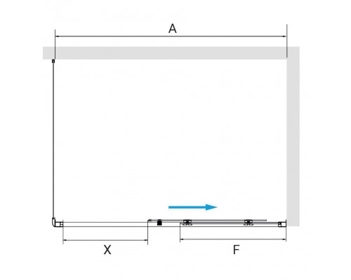 Душевой уголок RGW PA-177-1B (RGW PA-017B + Z-060-2B)