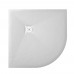Душевой поддон полукруглый RGW ST/R-W белый искусственный камень cерия Stone Tray (90*90*2,5) 16153099-01