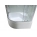 Душевая кабина Avacan EM5811RNT AVA 110x80 правая, без крыши, стекла прозрачные, профиль хром