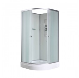 Душевая кабина Avacan D2090N 90x90 без крыши, стекла матовые, профиль хром