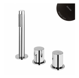 Смеситель на борт ванны, с ручным душем Elo - 2 выхода Avalon 189 500 1NS Night Sky