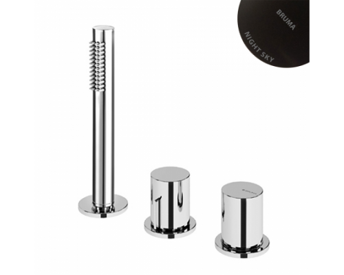 Смеситель на борт ванны, с ручным душем Elo - 2 выхода Avalon 189 500 1NS Night Sky