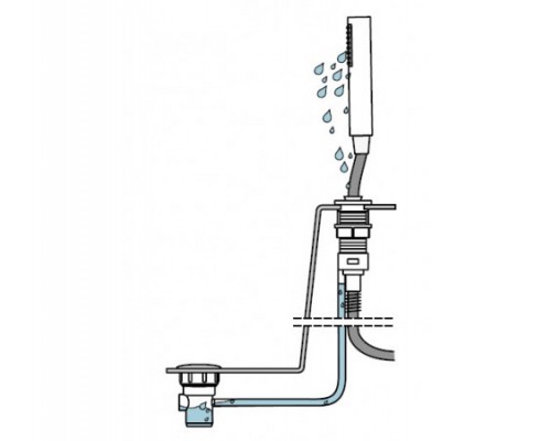 Встроенный каплесборник Elo 161 003 0NS Night Sky