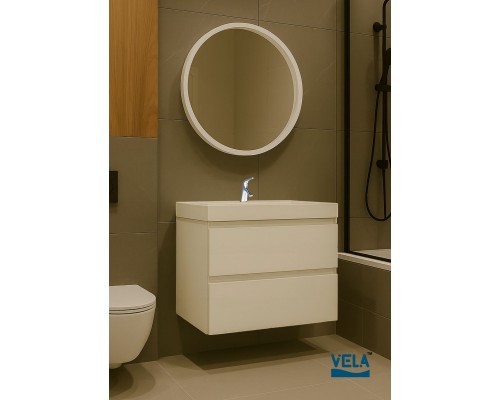 Тумба подвесная Vela Мира 50П под Classica (белый мат) TU6103