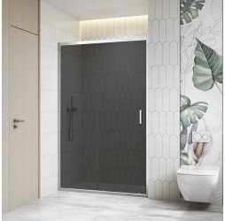 Раздвижная душевая дверь RGW CL-13 150*195 стекло тонированное 6 мм 06091315-31 профиль хром