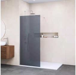 Душевую перегородку Walk-In RGW 130x195 WA-010 стекло тонированное, профиль хром
