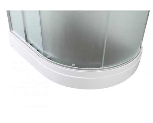 Душевая кабина Avacan EM2811LLED AVA 110x80 левая, LED, стекла матовые, профиль хром