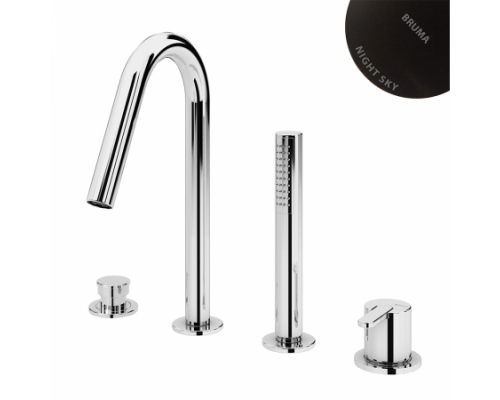 Смеситель на борт ванны Leaf 167 990 1NS Night sky