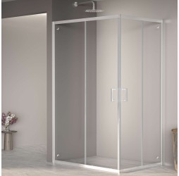 Душевой уголок, прямоугольный RGW PA-040 прозрачное стекло 6 мм цвет проф. хром 90*100*195 3508104090-11