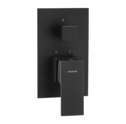 Deante Anemon Bis Nero Смеситель скрытого монтажа 2-функциональный, черный